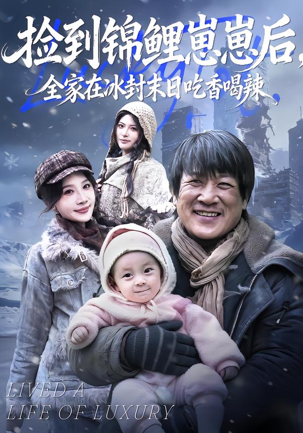 撿到錦鯉崽崽后，全家在冰封末日吃香喝辣