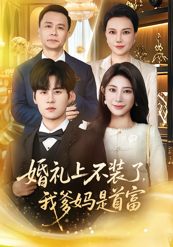婚禮上不裝了，我爹媽是首富